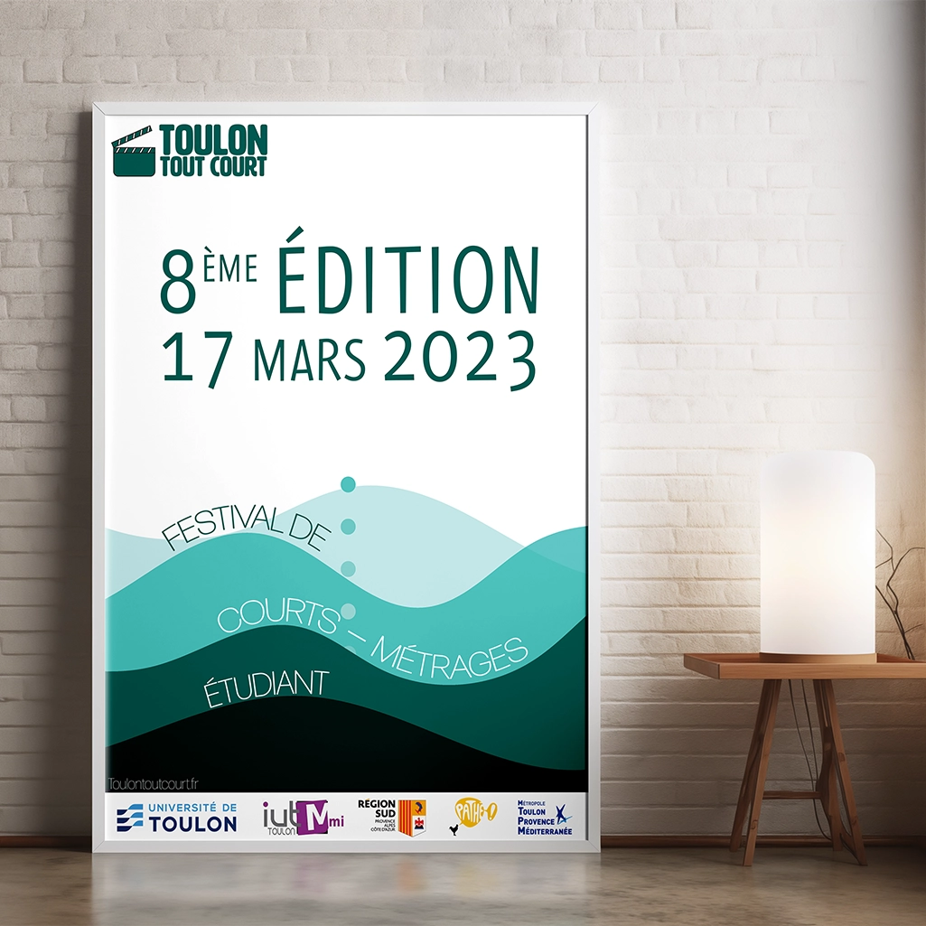 Affiche - Graphisme. Toulon tout court.